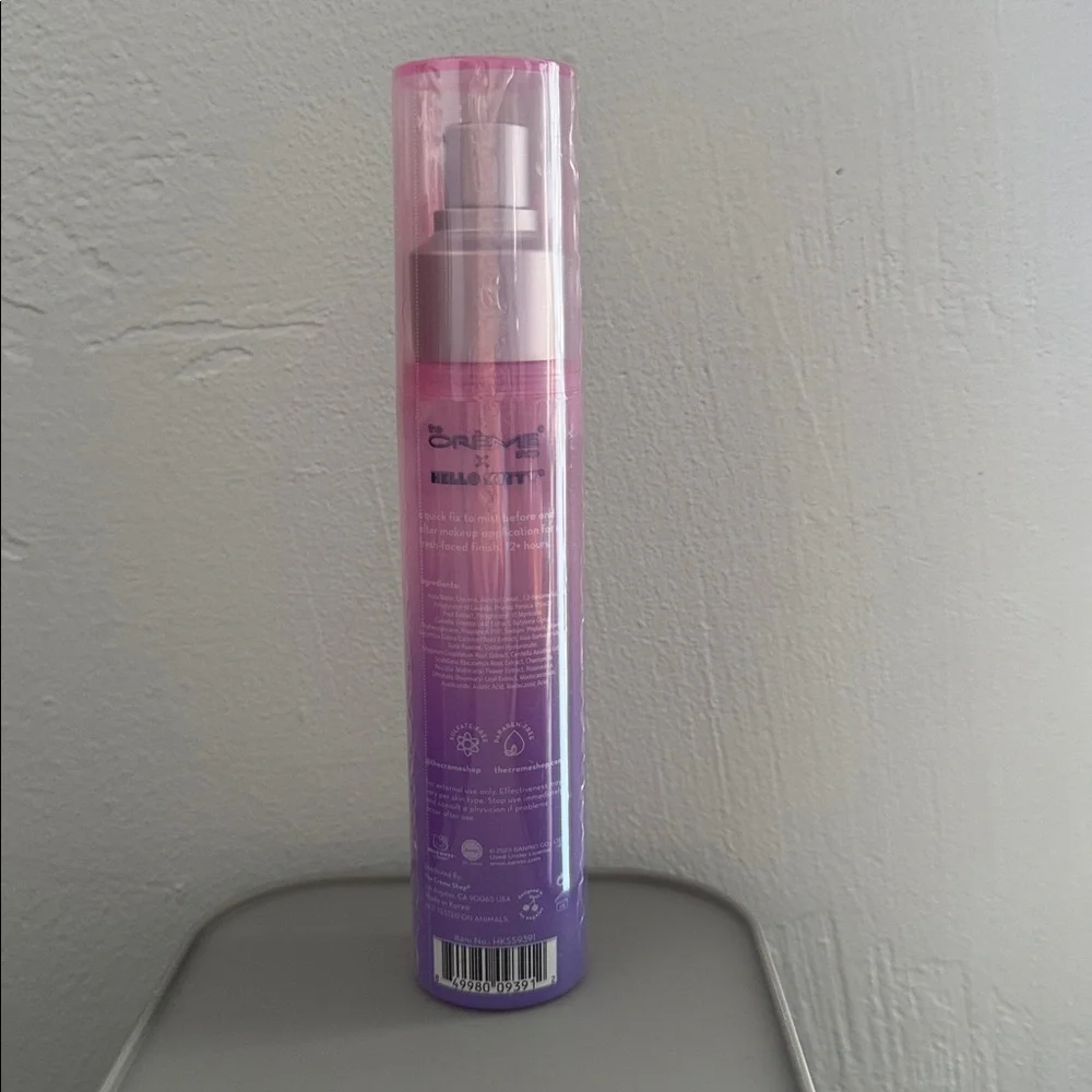 The Creme Shop‎ x Hello Kitty Limited Edition Makeup Perfecting Mist 3.38 oz